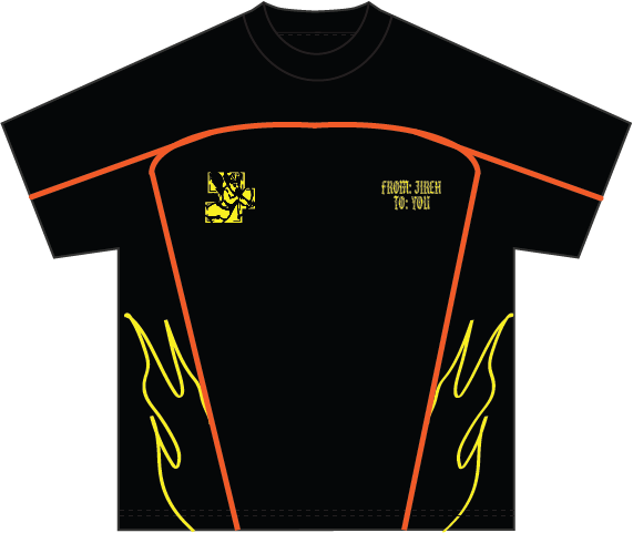 Black Love Letter Shirt